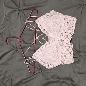 Bralette, PINK, size small